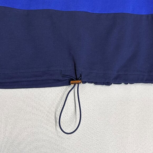 Buffbunny Sweatshirt Women's XXL Blue Cadi Cropped Long Sleeve Crewneck Pullover - Picture 5 of 16